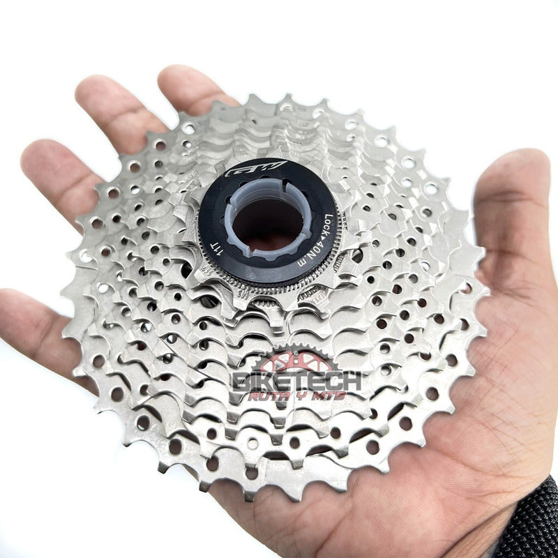 Pacha 11v Ruta Gw 11-32 Compatible Shimano Y Sram Liviana - Cromado - 11 - 32