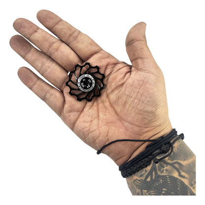 Rodaja Roldana Bicicleta Rodamiento Ceramico Sellado 11t Negro