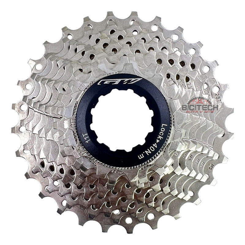 Pacha De 11 Velocidades Gw 11-28 Cassette  Ruta - Plateado - 11 - 28