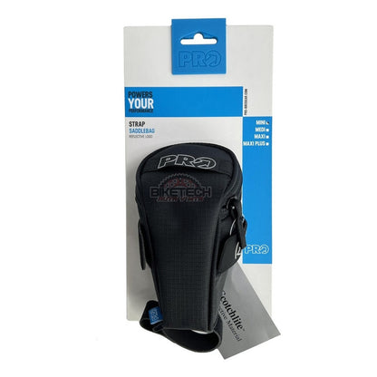 Bolso Porta Herramientas Pro Strap Sillín + Neumático Ruta Negro