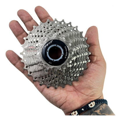 Pacha De 11 Velocidades Gw 11-28 Cassette  Ruta - Plateado - 11 - 28