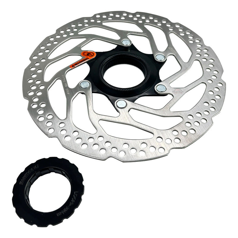 Rotor Disco Freno Shimano Centerlock Rt30 160mm Gris Oscuro