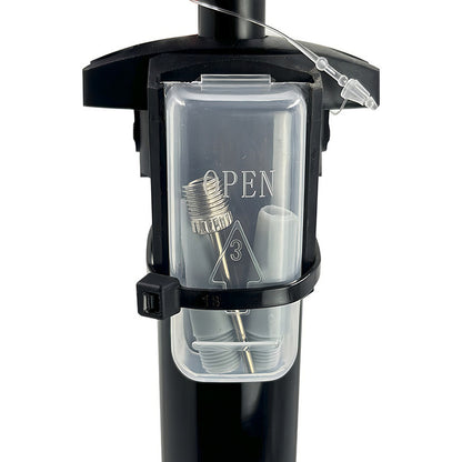 Inflador Bomba De Piso Gw Manómetro 160 Psi Doble Válvula Ruta Mtb