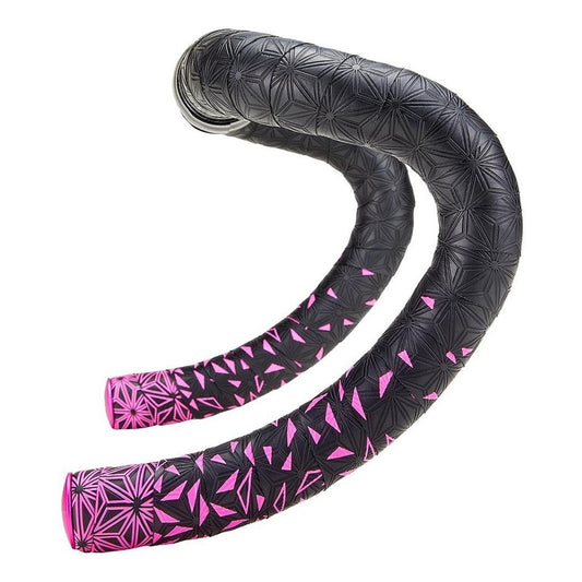 Cinta Manubrio Bicicleta Ruta Supacaz Negro Rosado