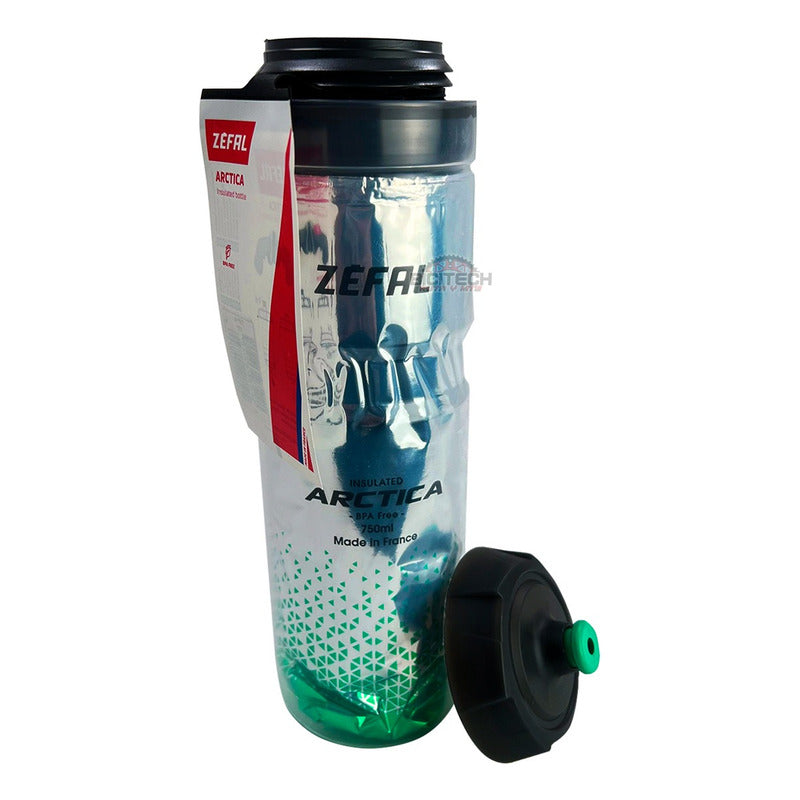 Caramañola Termo Ciclismo Zefal Arctica 750ml Bpa Free