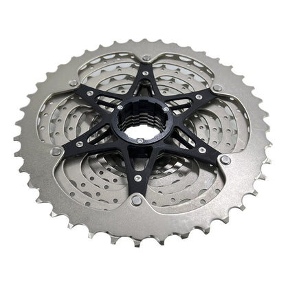 Pacha Cassette Shimano Deore M4100 10 Velocidades 11-42 Mtb - Plateado - 11 - 42 Plata