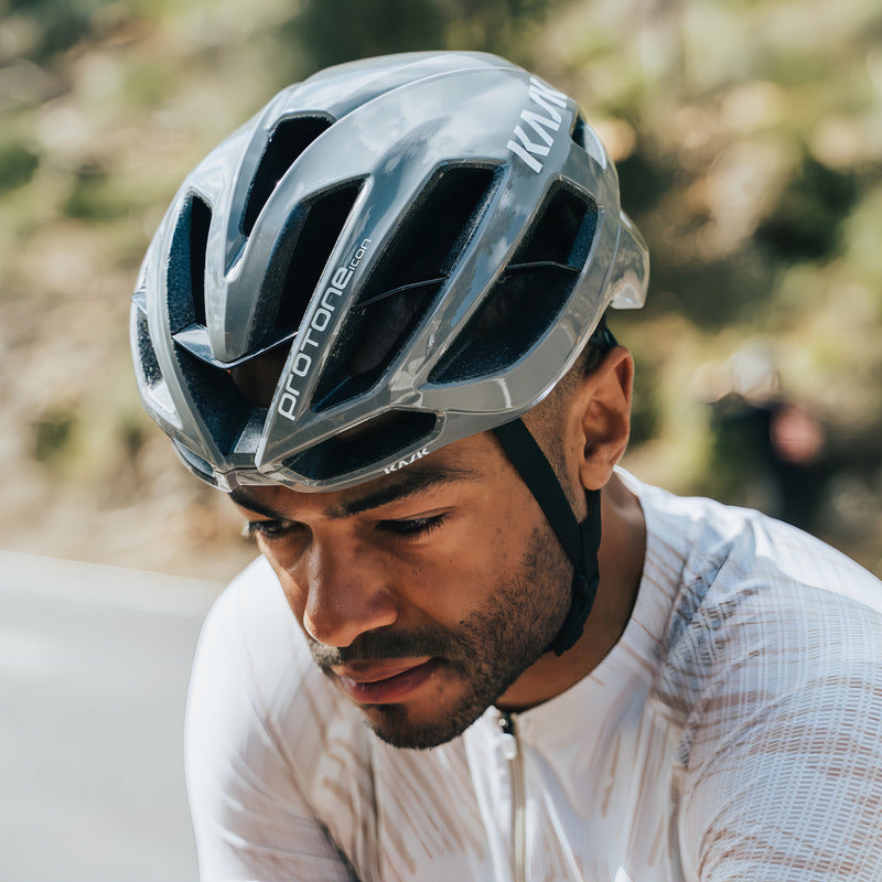 Casco Para Ciclismo De Ruta Kask Protone Icon Color Negro Mate Talla S