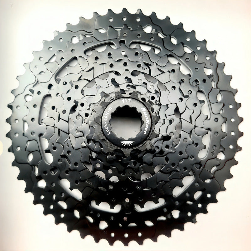 Pacha Cassette 9 Velocidades Sunrace M983. 11-50 Negra Para Bicicleta Mtb Compatible Con Shimano