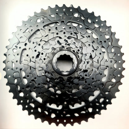 Pacha Cassette 9 Velocidades Sunrace M983. 11-50 Negra Para Bicicleta Mtb Compatible Con Shimano