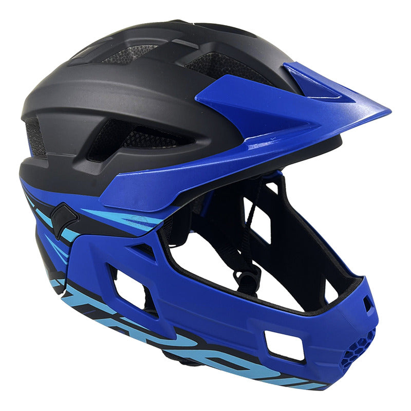 Casco Para Niños Niñas Ontrail Racer Full Face Bmx