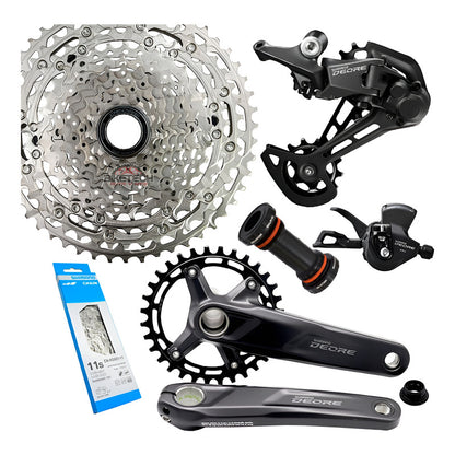 Grupo Shimano Deore M5100 11v Mtb Sin Frenos