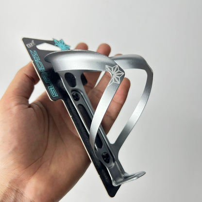 Porta Caramañola Ciclismo Supacaz Fly Original 18g Aluminio Chumbo / Gun Metal (cg-51)