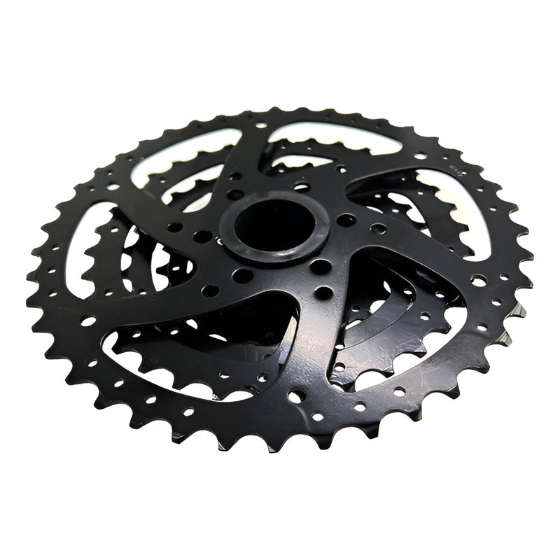Cassette Pacha Sunrace 8 Velocidades 11-42 Dientes Mtb Acero Negro