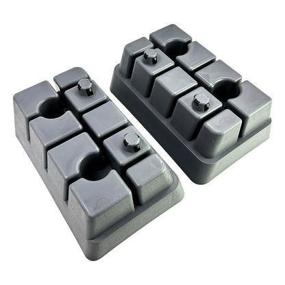 Banco Step Escalón Aeróbicos Sportfitness 3 Niveles Gimnasio Negro Con Gris