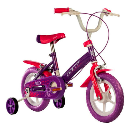 Bicicleta Niña Rin 12 Gw Bugs Doble Freno Con Auxiliar