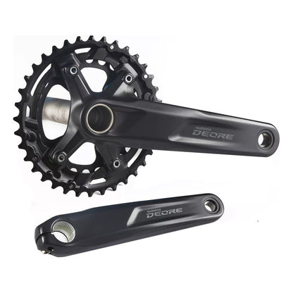 Bielas Biplato Shimano Deore M5100 36/26 T 2x11 Velocidades Negro