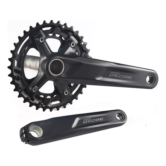 Bielas Biplato Shimano Deore M5100 36/26 T 2x11 Velocidades Negro