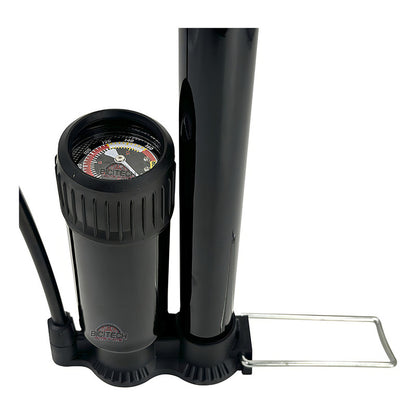 Inflador Bomba De Piso Gw Manómetro 160 Psi Doble Válvula Ruta Mtb