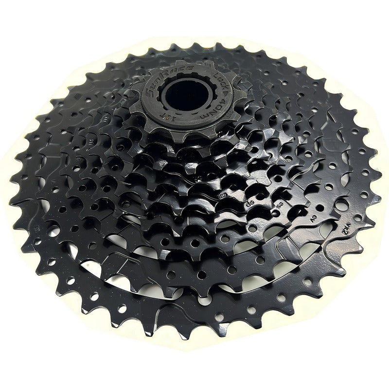 Pacha De 9 Velocidades Sunrace M98 11-40 Cassette Mtb Cantidad Máxima De Dientes 40 Cantidad Mínima De Dientes 11 Color Negro