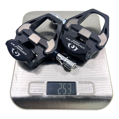 Pedales Shimano Ultegra R8000 En Carbono Negro