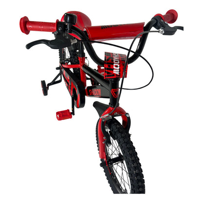 Bicicleta Gw Shadow 16 Niño Niña Ruedas Auxiliares Infantil