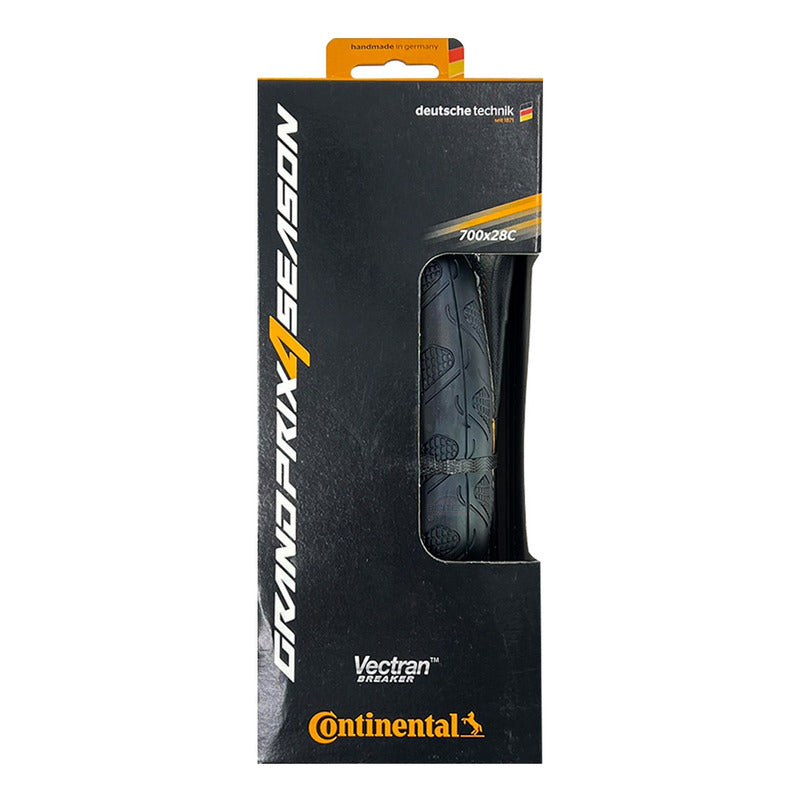 Llanta Ruta Continental 700x28 Grand Prinx 4 Estaciones Negro