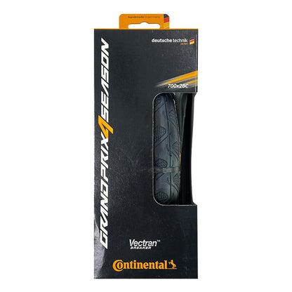 Llanta Ruta Continental 700x28 Grand Prinx 4 Estaciones Negro