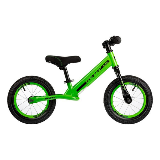 Bicicleta Niño Niña Equilibrio Rin 12 Gw Balance Verde
