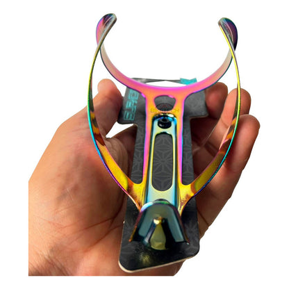 Porta Caramañola Ciclismo Mtb Ruta Supacaz 18g Tornasol Alum Nude