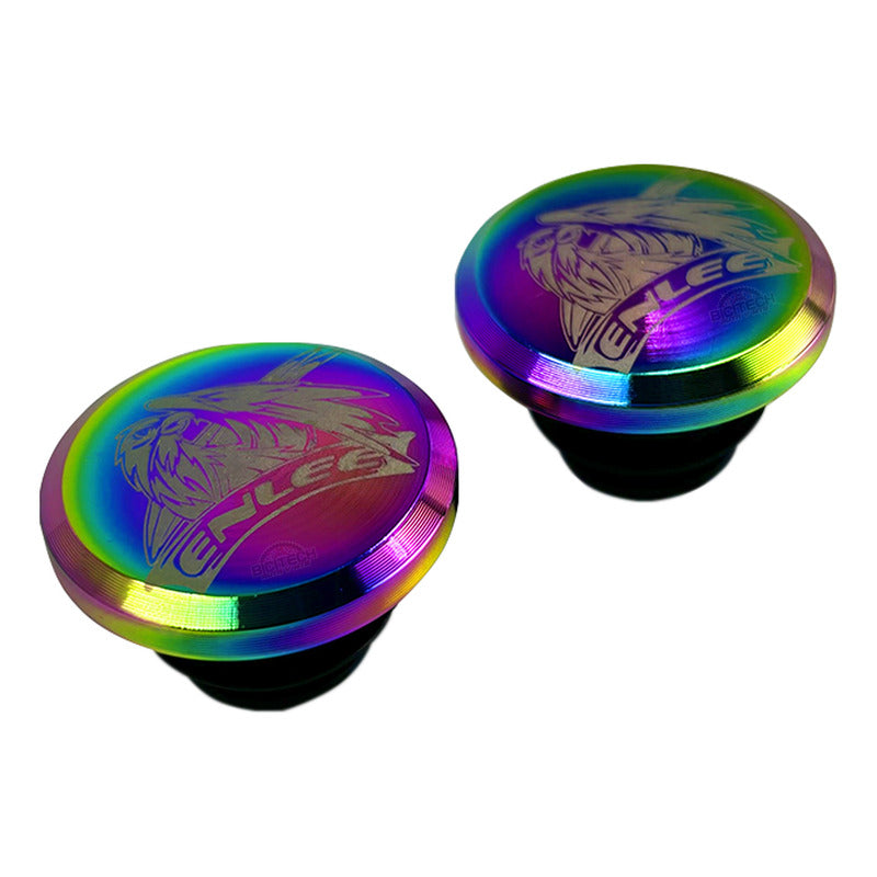 Tapones Enlee Tornasol Para Dirección Bicicleta Mtb