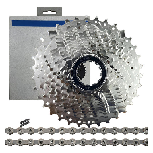 Casete Pacha Shimanoultegra 11velo Hg800 11-34+ Cadena Hg901 Gris