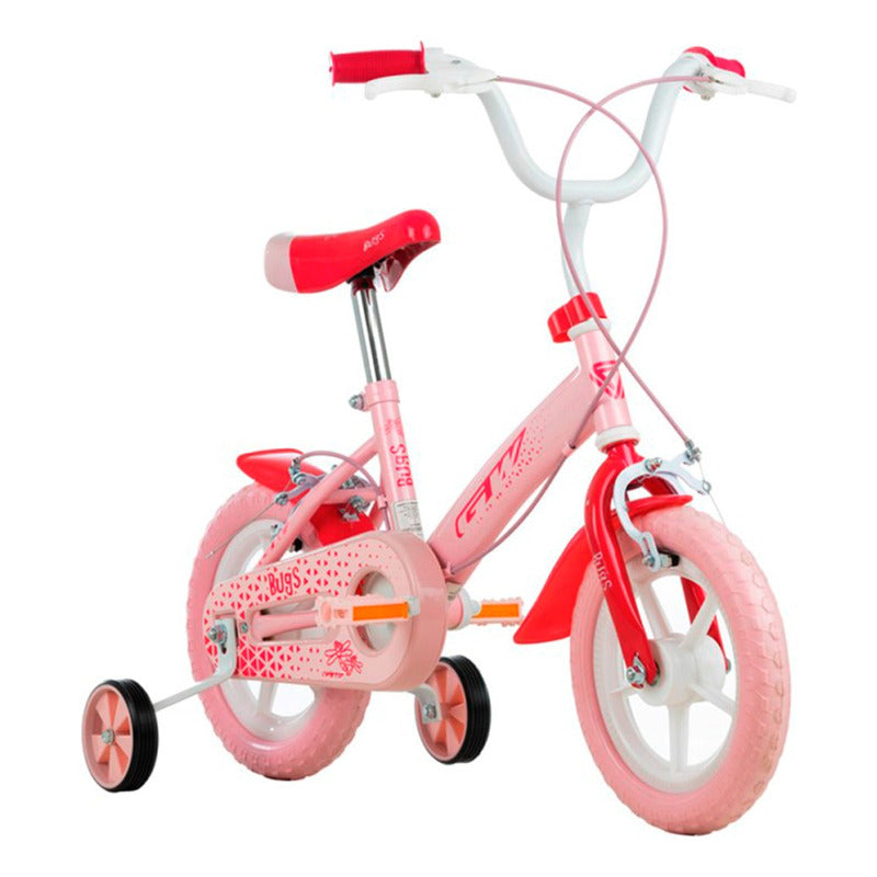 Bicicleta Niño Rin 12 Gw Bugs Doble Freno Con Auxiliar