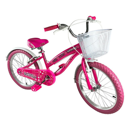 Bicicleta Playera Rin 20 Niña Ontrail Flower