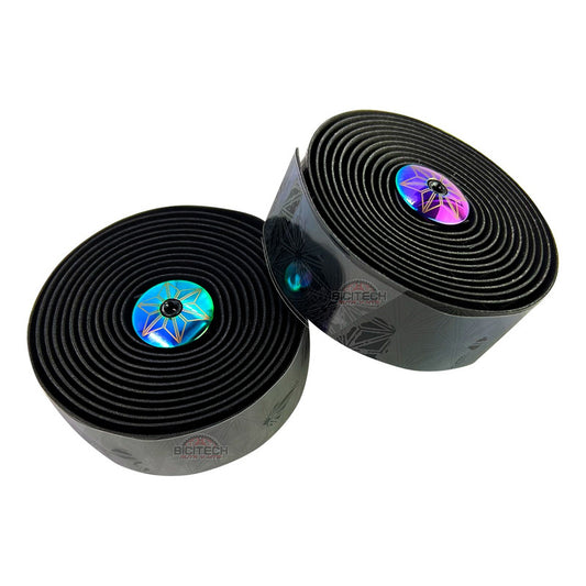 Cinta Manubrio Bicicleta Ruta Supacaz Negro Tornasol