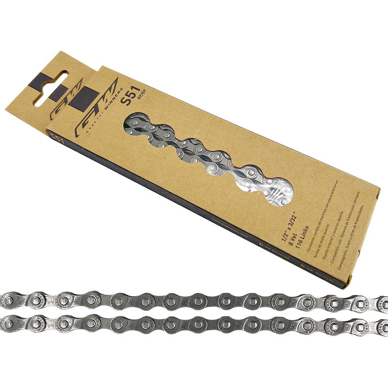 Pacha Rosca 7 Vel Shimano Tz500 14-34 Mtb + Cadenilla Gw S51 Negro 14 34