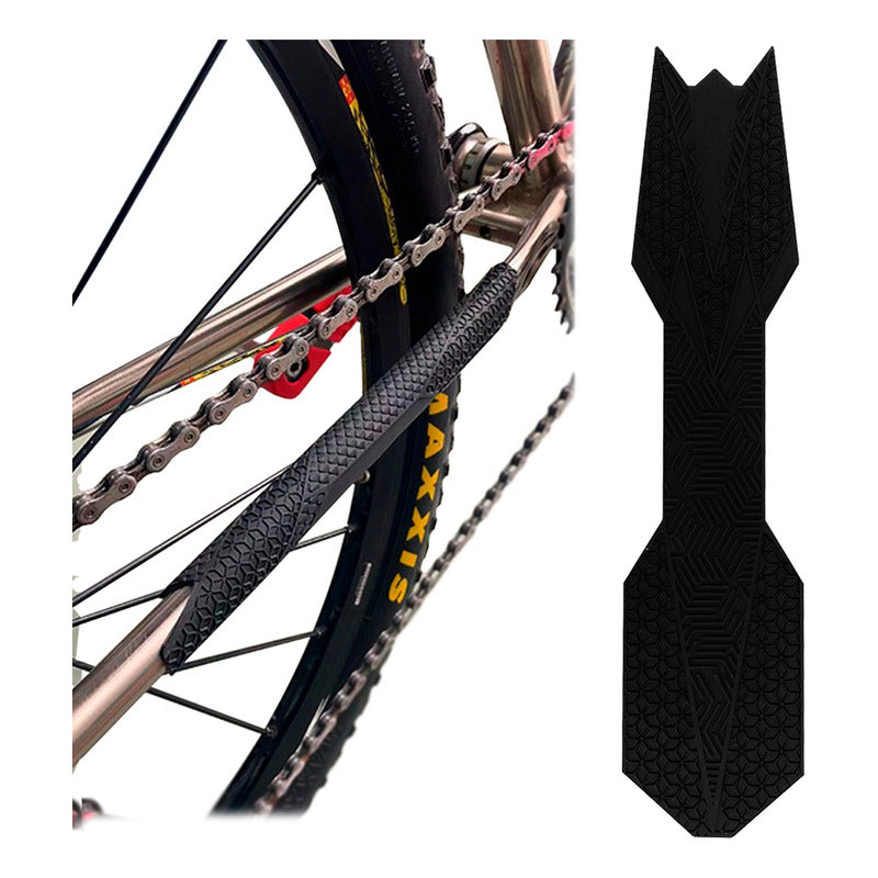 Protector Marco Y Cadena Enlee Bicicleta Silicona Adhesivo