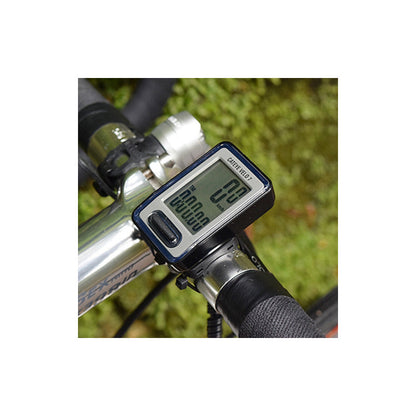 Ciclocomputador Cateye Velo 7 - Color Gris