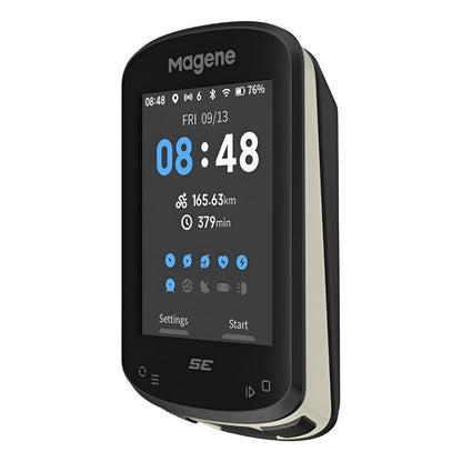 Ciclocomputador Gps Para Bicicleta Magene C506 Se Rutas Color Negro