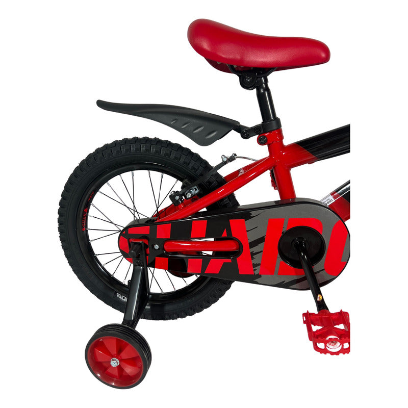 Bicicleta Gw Shadow 16 Niño Niña Ruedas Auxiliares Infantil