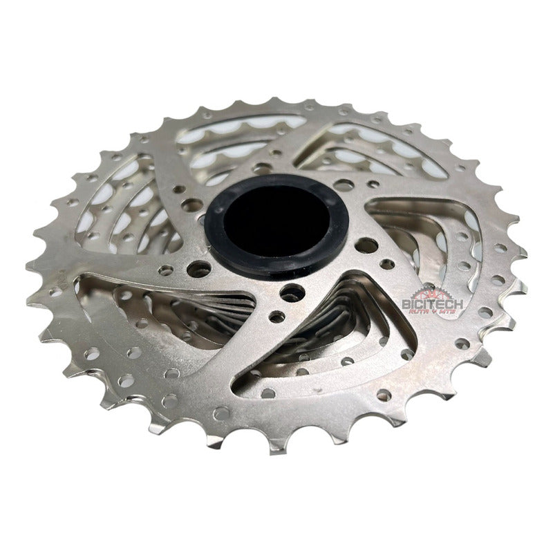 Pacha De 9 Velocidades Sunrace M96 11-32 Cassette Ruta - Plateado - 11 - 32