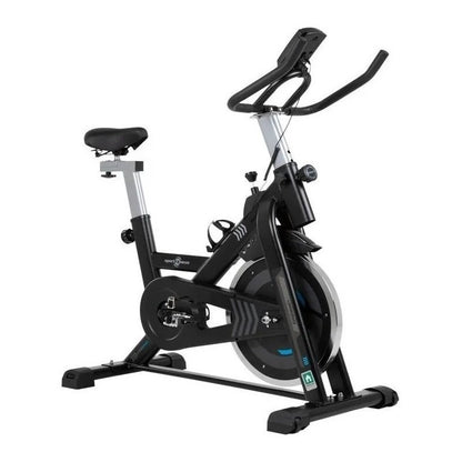Bicicleta Spinning Urbino Sportfitness Banda Gym Estatica Color Negro