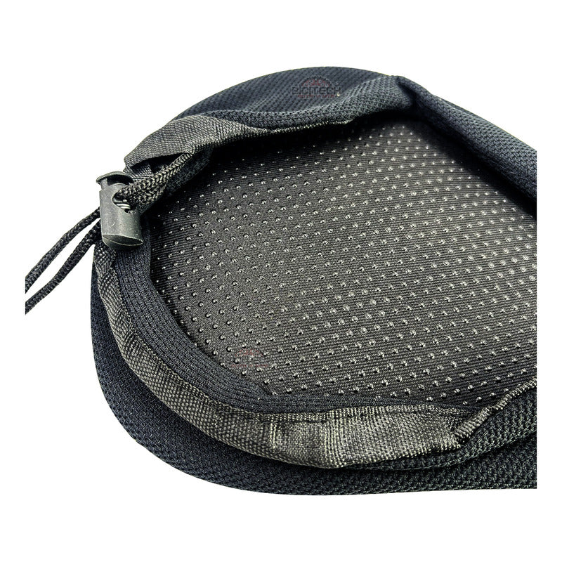 Forro Protector Sillín Gel Para Bicicleta Máxima Comodidad N/a Negro