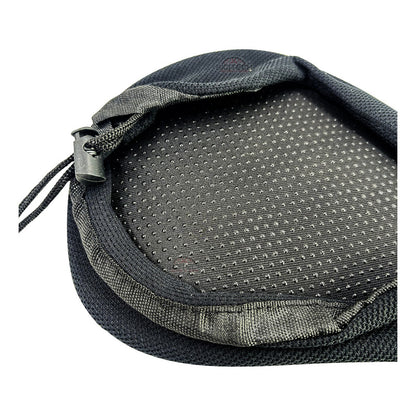 Forro Protector Sillín Gel Para Bicicleta Máxima Comodidad N/a Negro