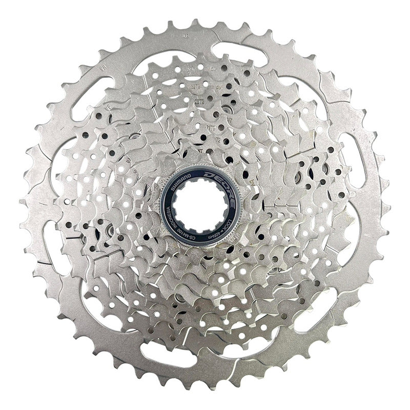 Cassette Pacha 10v Shimano M4100 11-46 + Cadena Shimano Hg54 Plateado