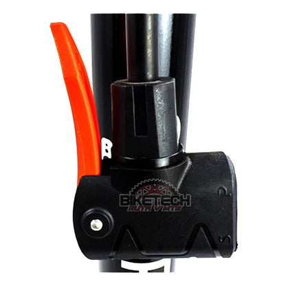 Inflador Bomba Spark Medidor Digital Compatible Toda Válvula Negro