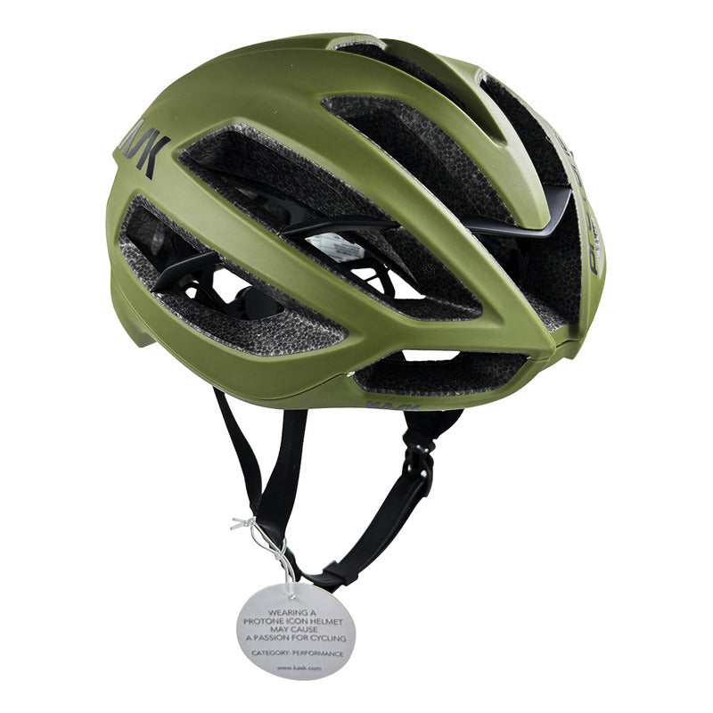 Casco Para Bicicleta Kask Protone Icon Verde Oliva Ruta Mtb