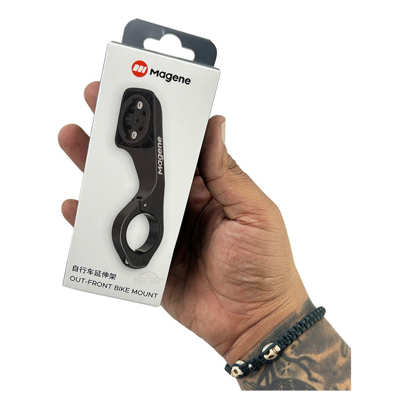 Soporte Frontal Magene Ciclocomputador De Ruta Aero Negro