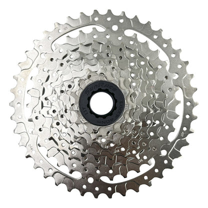 Pacha Cassette 9 Velocidades Sunrace M980 11-40 Mtb - Plateado - 11 - 40