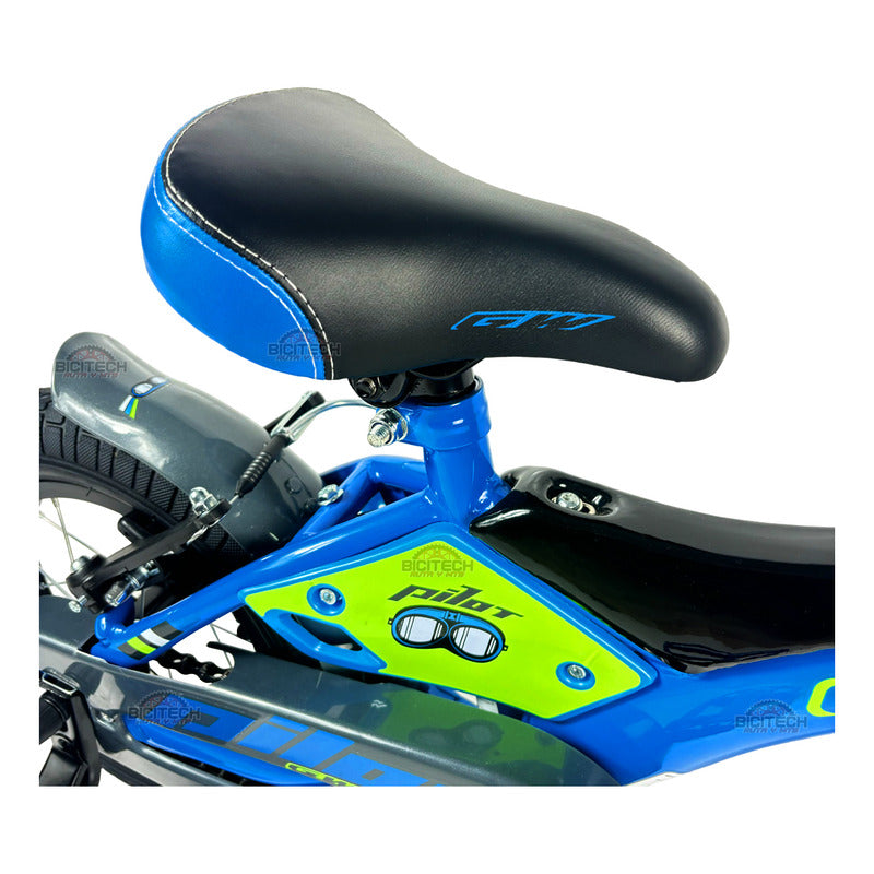 Bicicleta Bmx Rin 12 Niño Gw Pilot 100 Ruedas Auxiliares