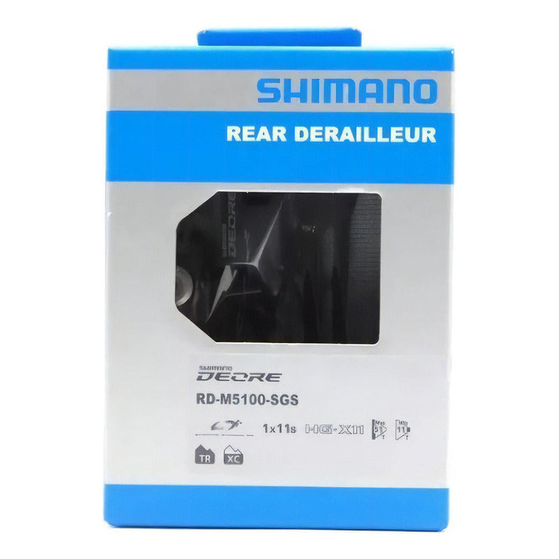 Tensor 11 Velocidades Shimano Deore M5100 Mtb Negro